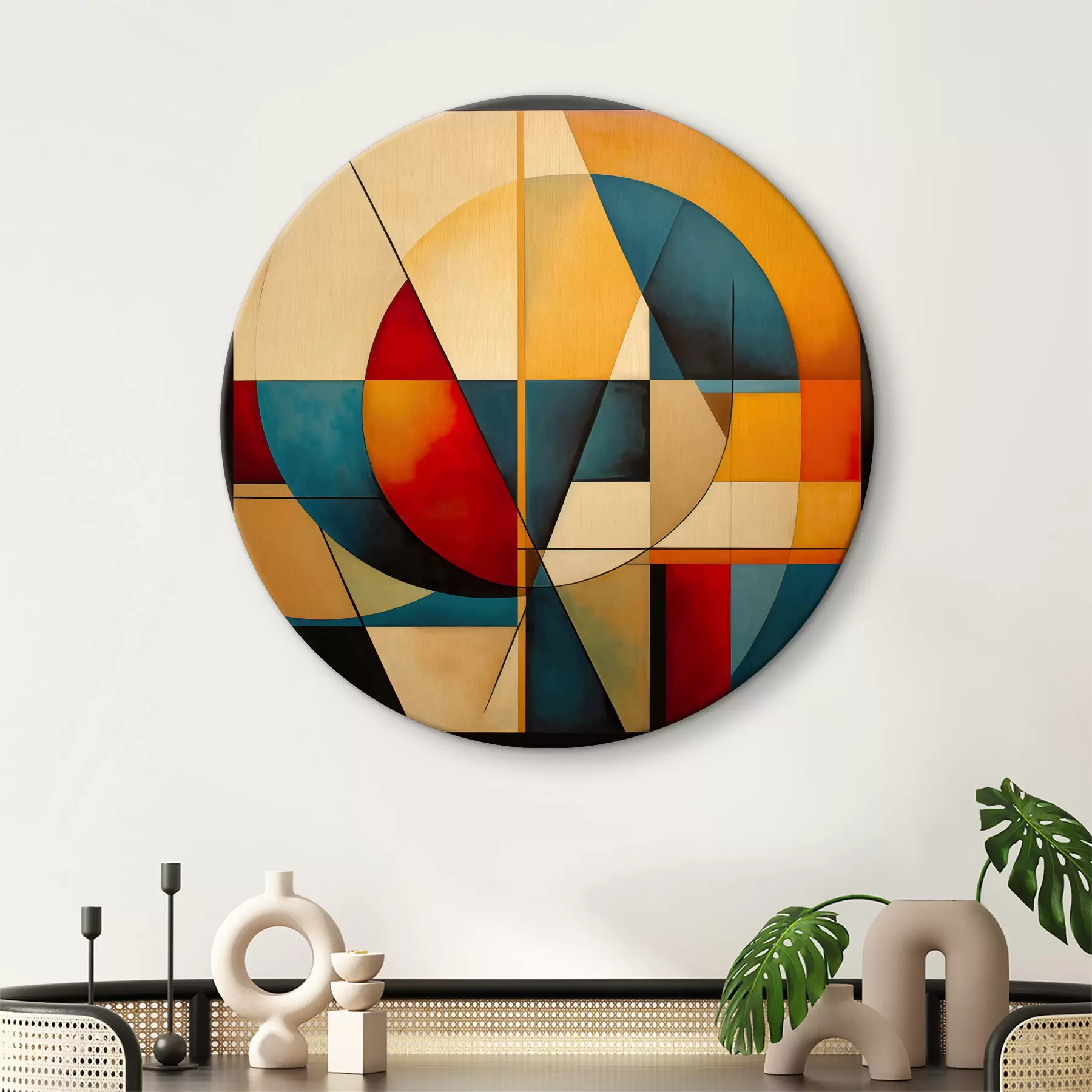 Obraz Geometrický abstrakt r38104