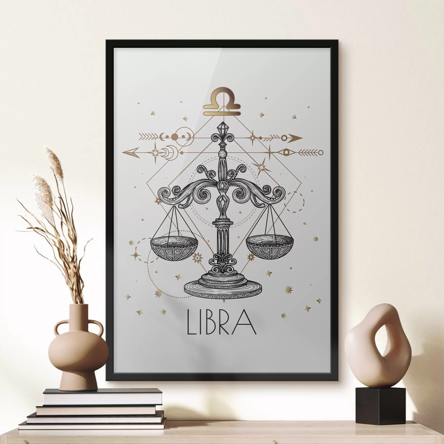Obraz Kresba astrologického znamenia Váh f37305