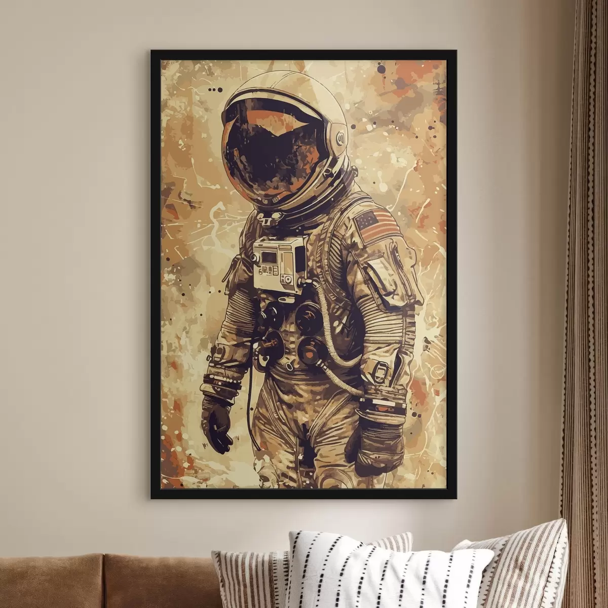 Plagáty Astronaut v skafandri f38313