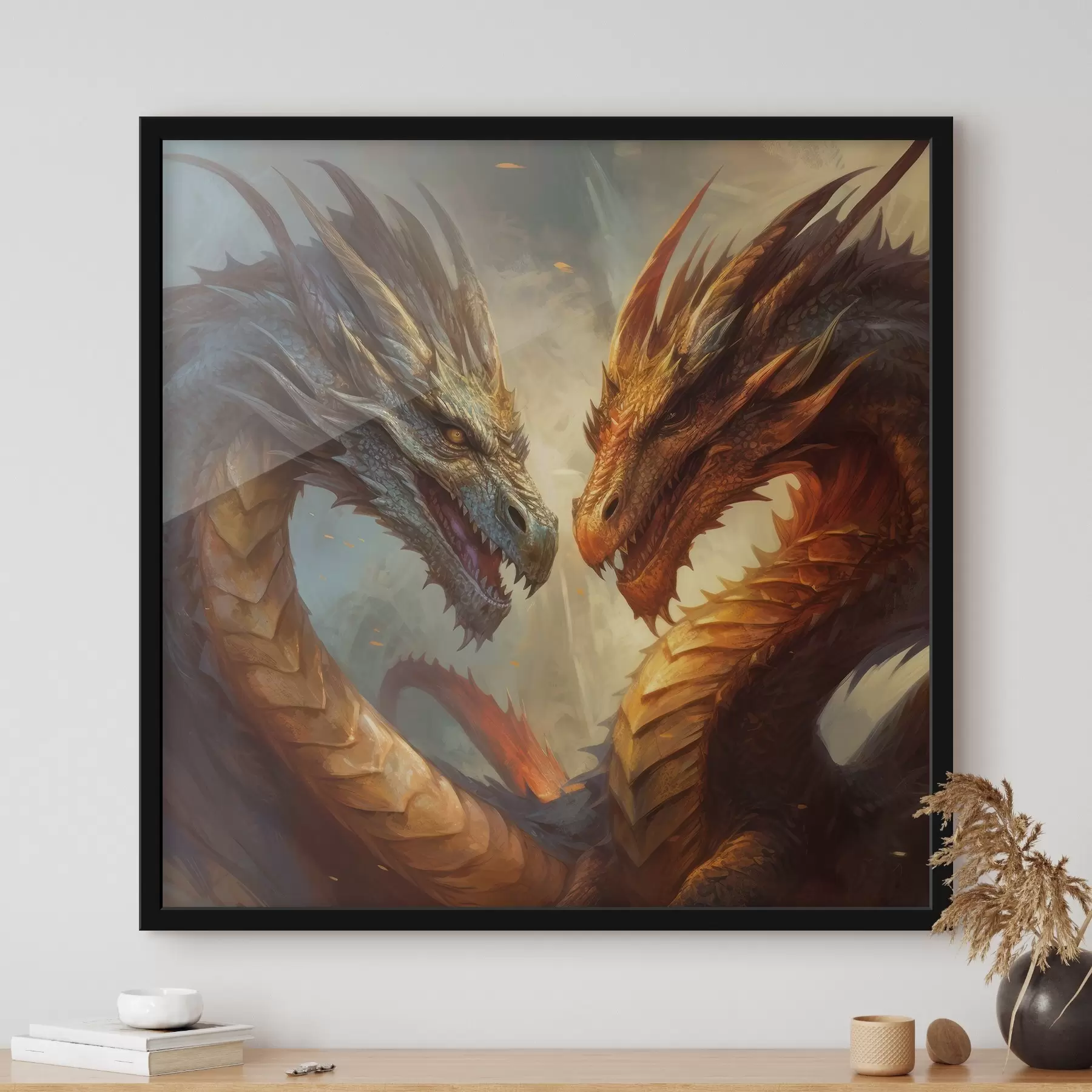 Fototapety Dvaja draci f32598