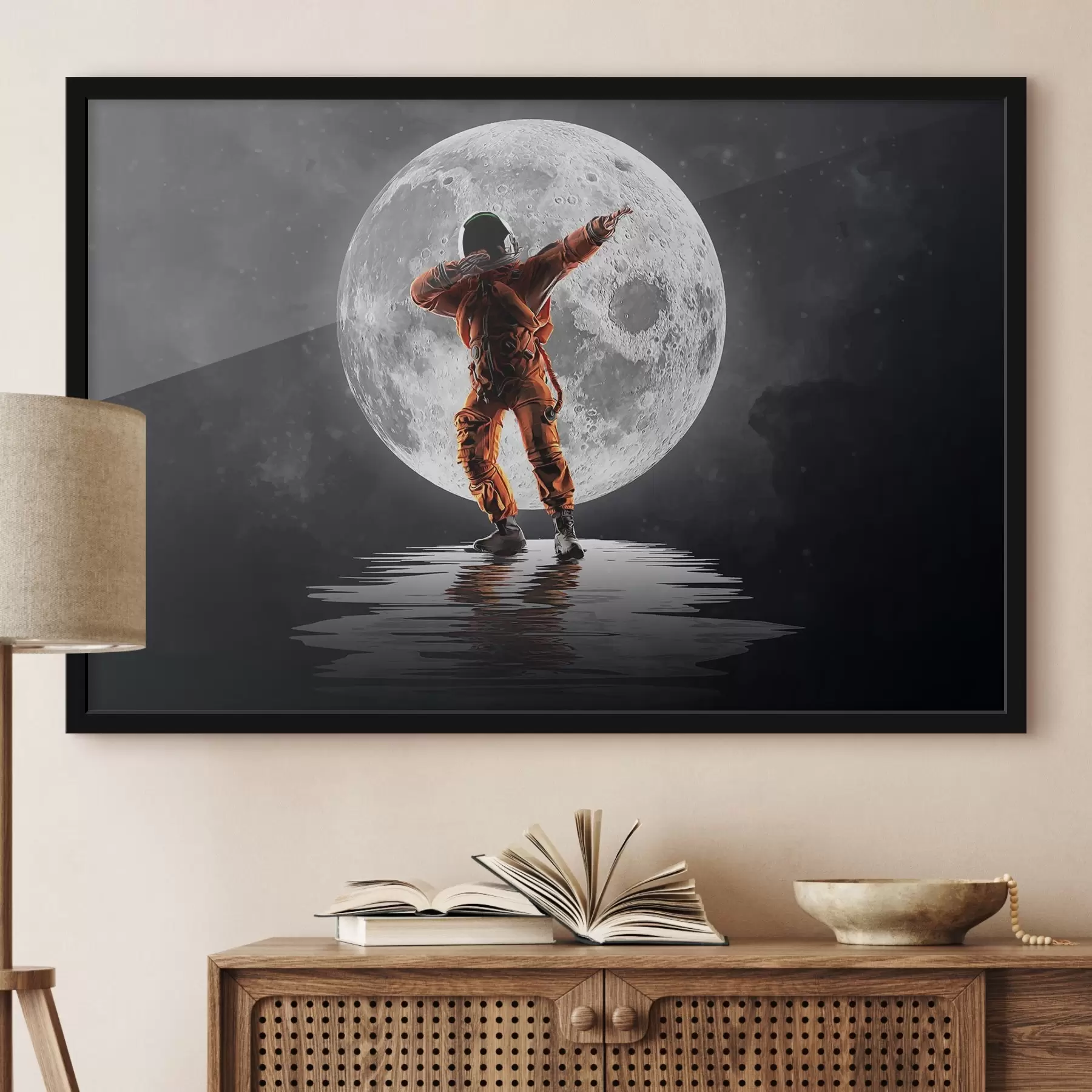 Obraz astronaut na Mesiaci f33905