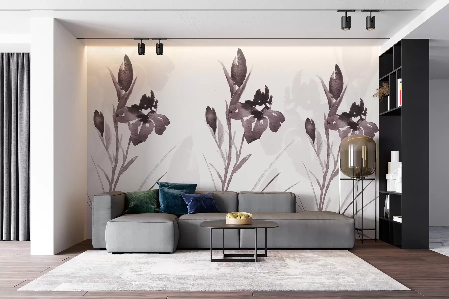 Fototapety hnedé veľké dúhovky w02564v1