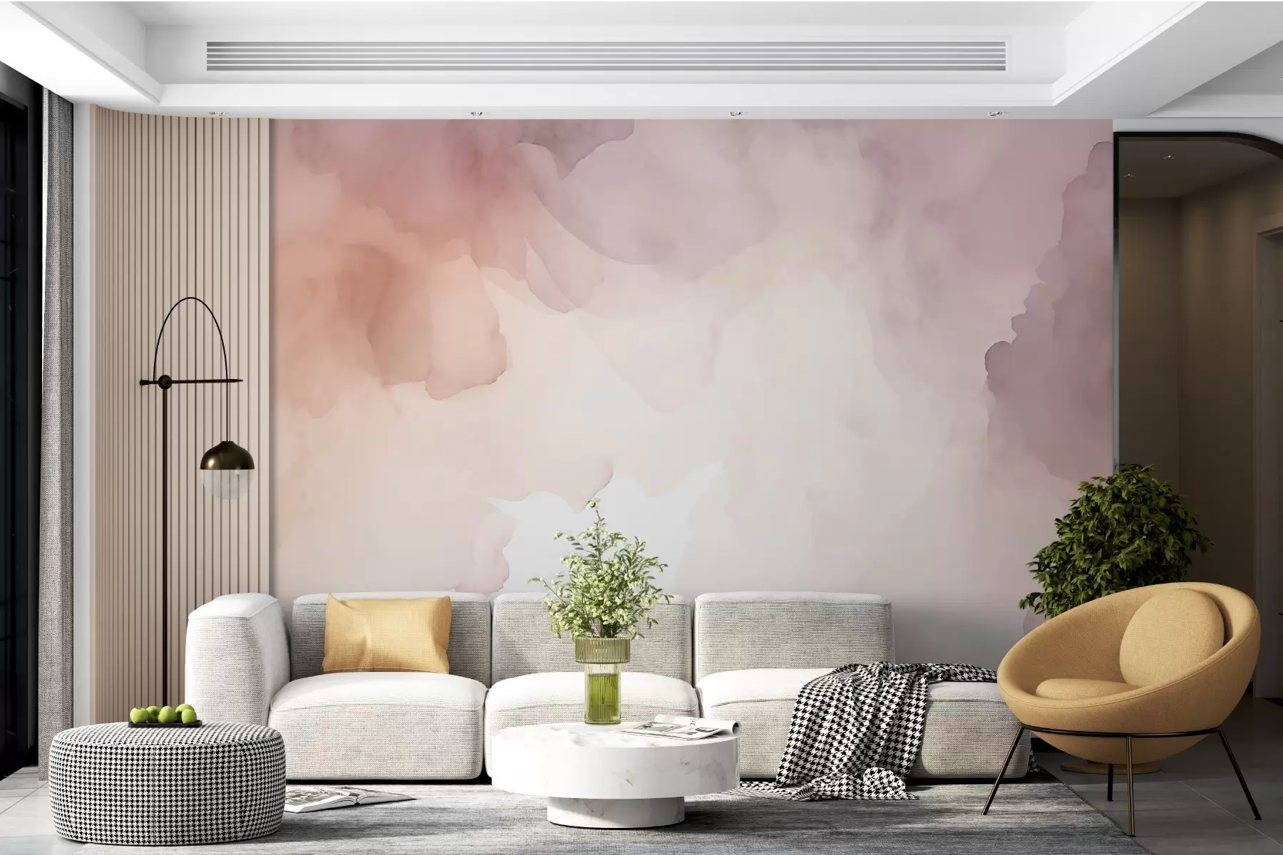 Fototapety Akvarelové kruhy w02607