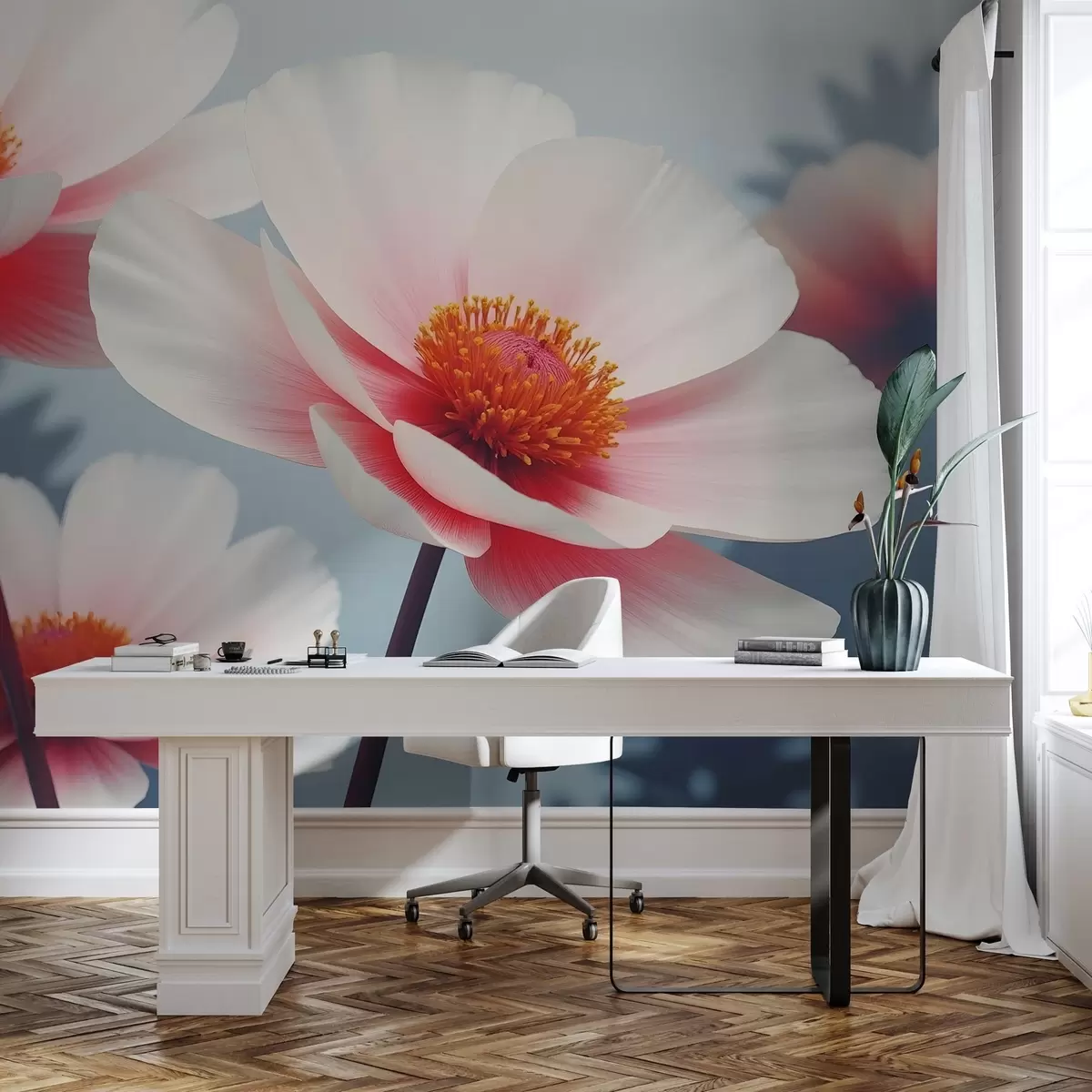 Fototapety Farebné kvety w02612 - Uwalls.sk Fototapety Farebné kvety w02612