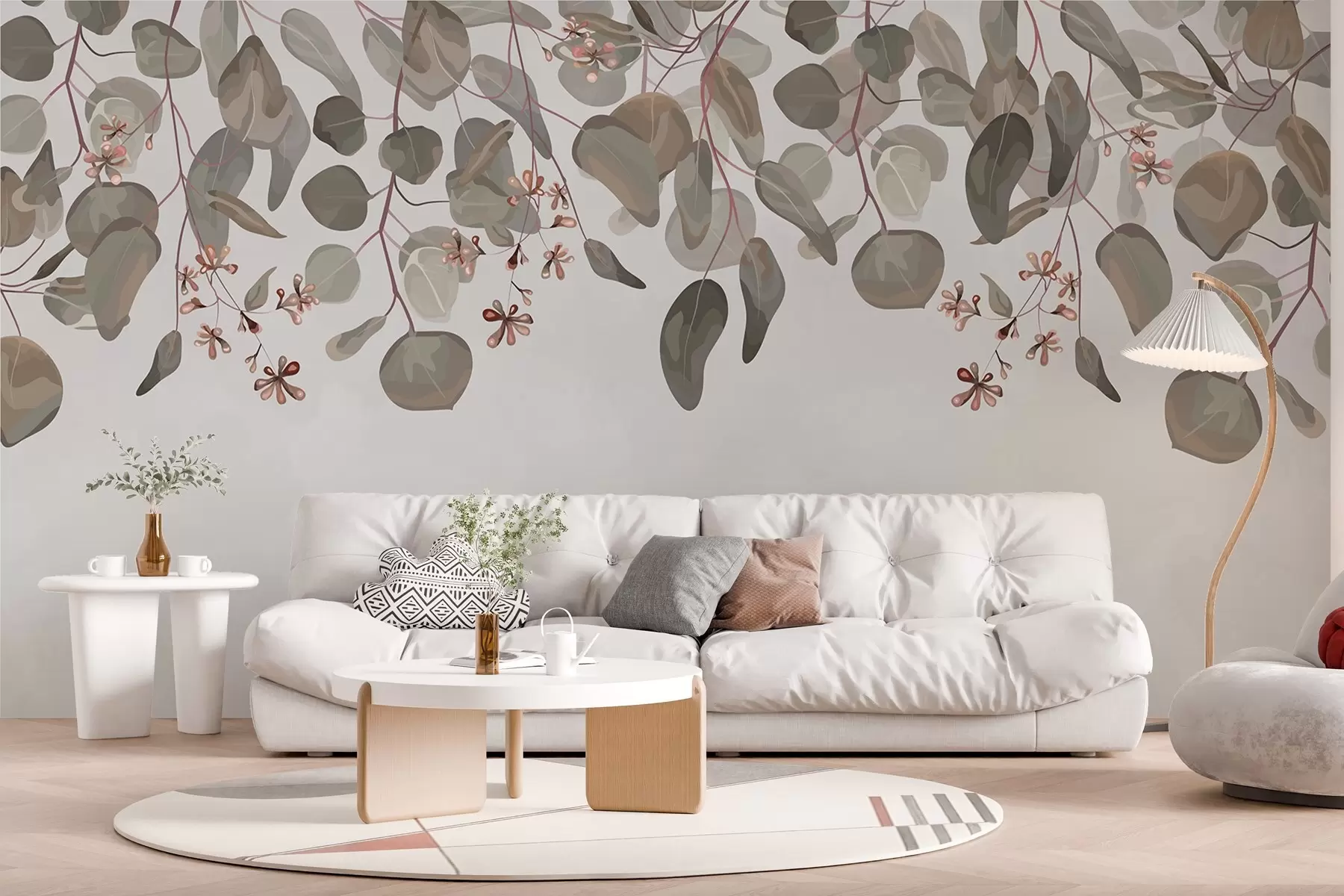 Fototapety listy na vrchu w02668