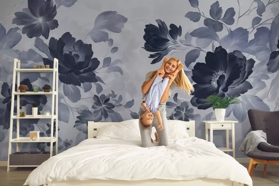 Fototapety Malebná kytica na svetlom pozadí w02675v1 - Uwalls.sk Fototapety Malebná kytica na svetlom pozadí w02675v1