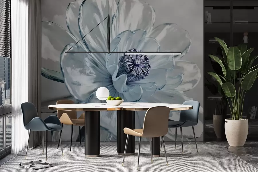 Fototapety Priehľadný majestátny kvet w02677v1 - Uwalls.sk Fototapety Priehľadný majestátny kvet w02677v1