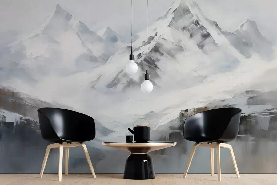 Fototapety Štylizované hory w02681