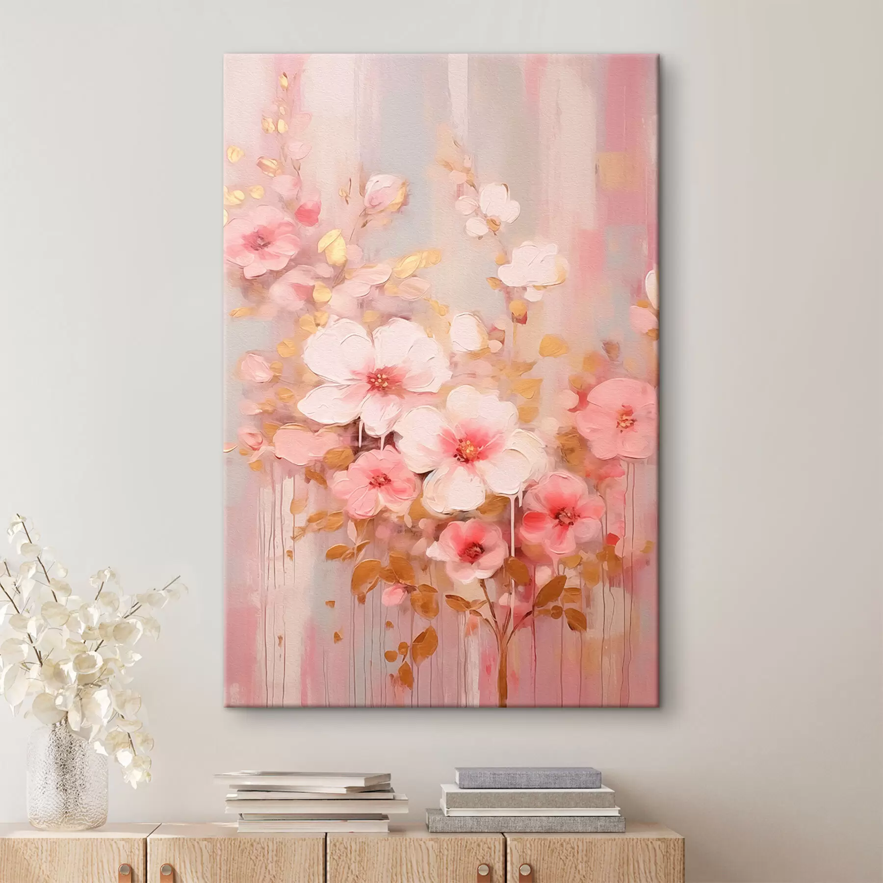 Obraz Krásne ružové kvety s42315