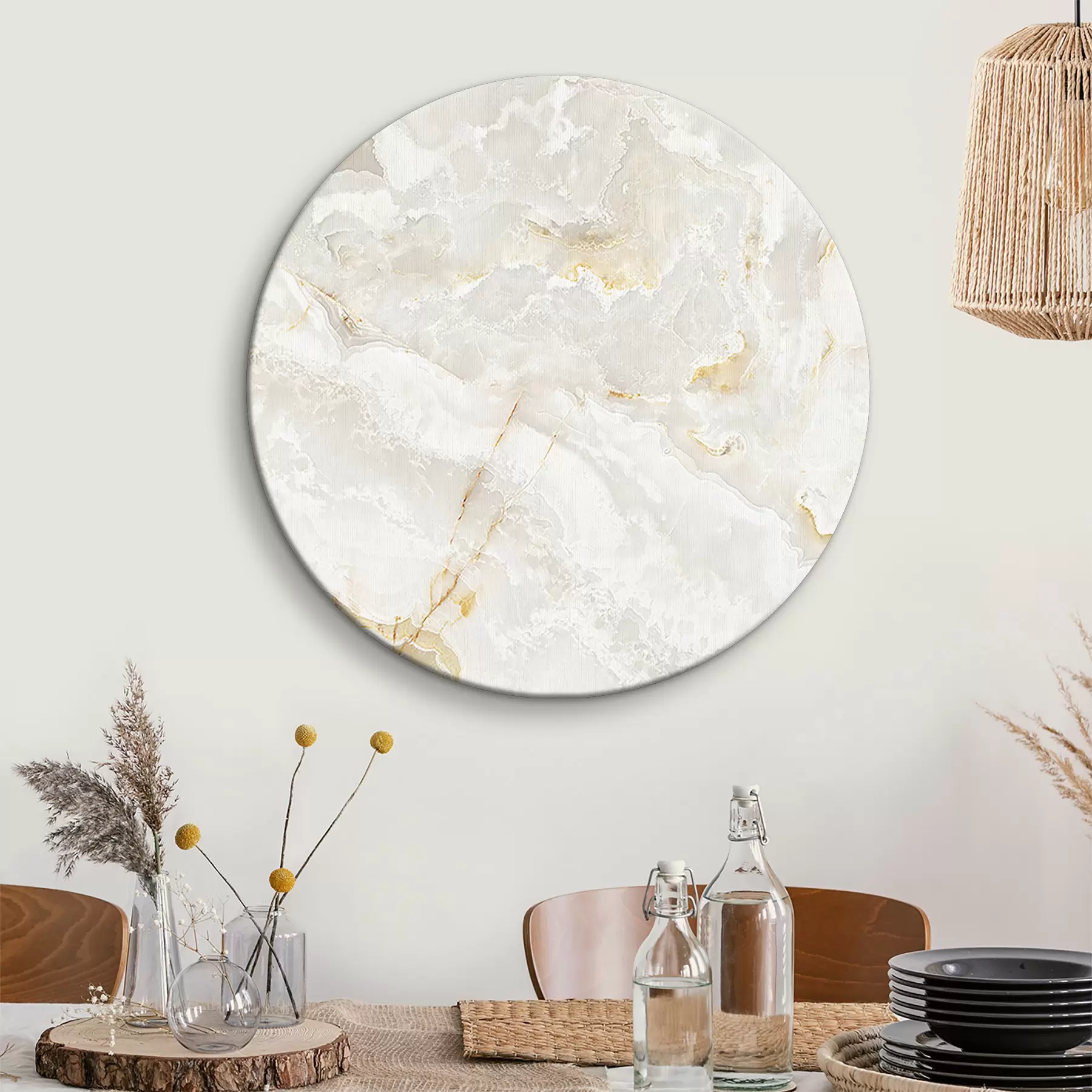 Obraz biely mramor r34134