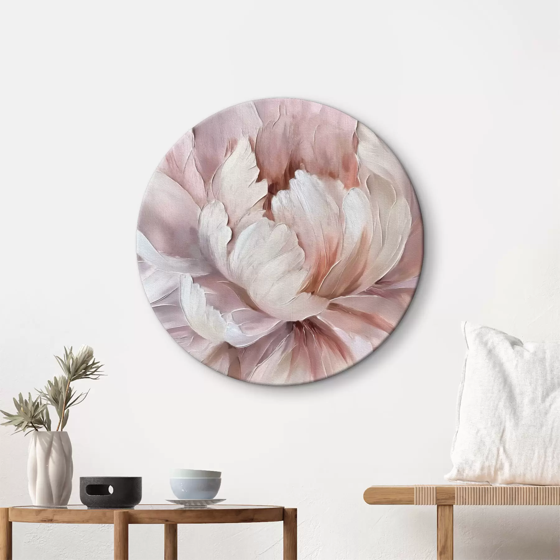 Obraz Púčik ružovej sviežej pivonky r40511