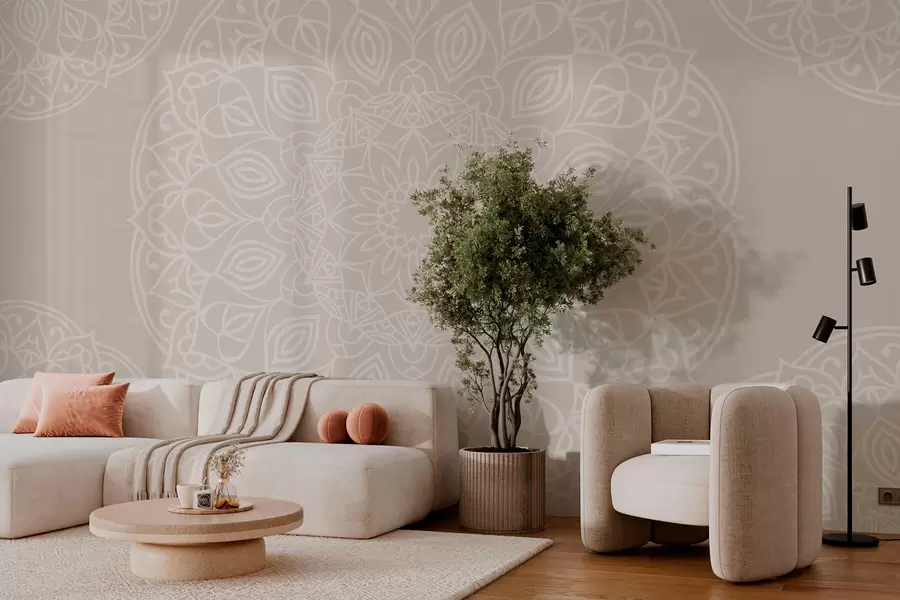 Fototapety Štýlová geometria mandaly w02832v1