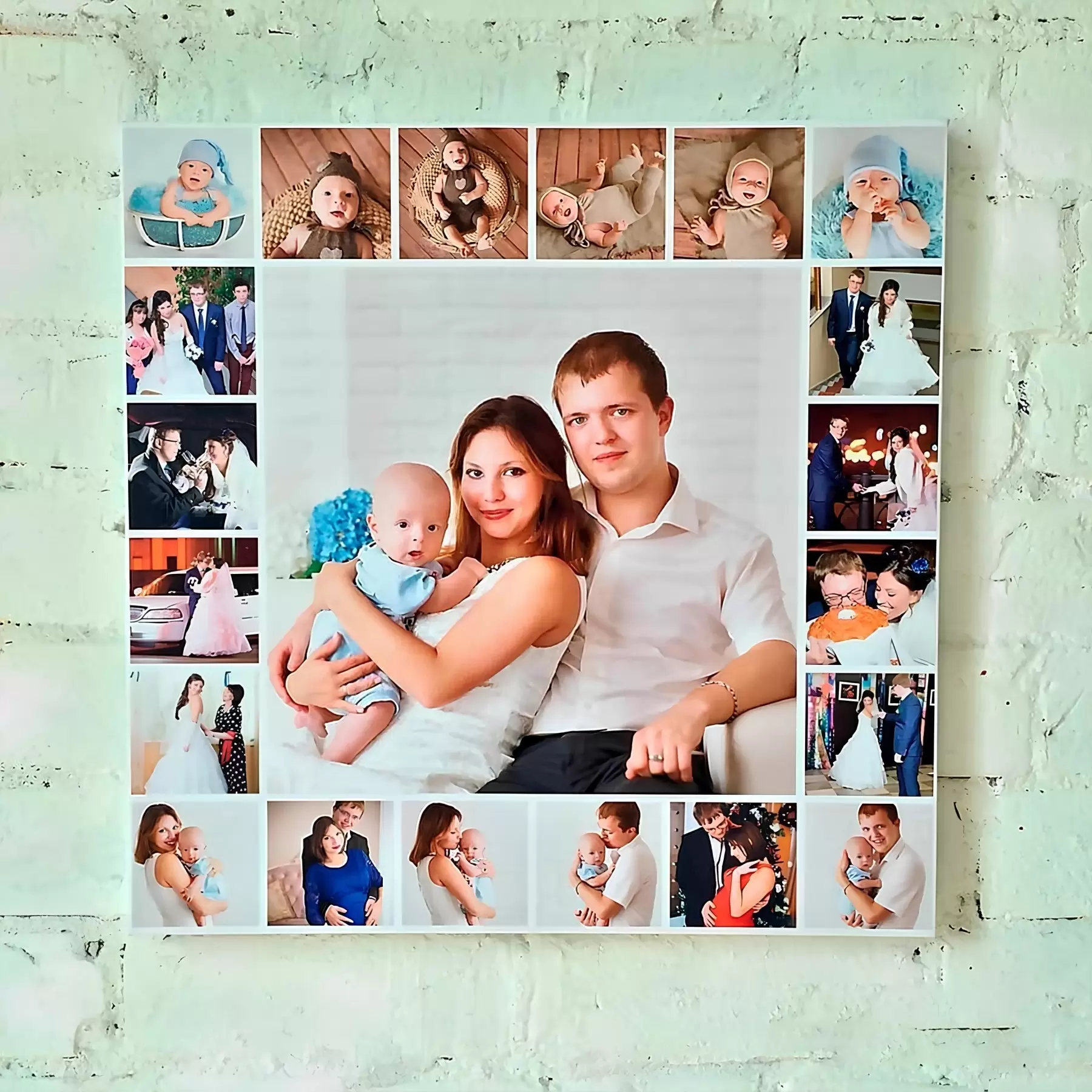 Obraz Unikátna fotokoláž z vašich fotografií s42672