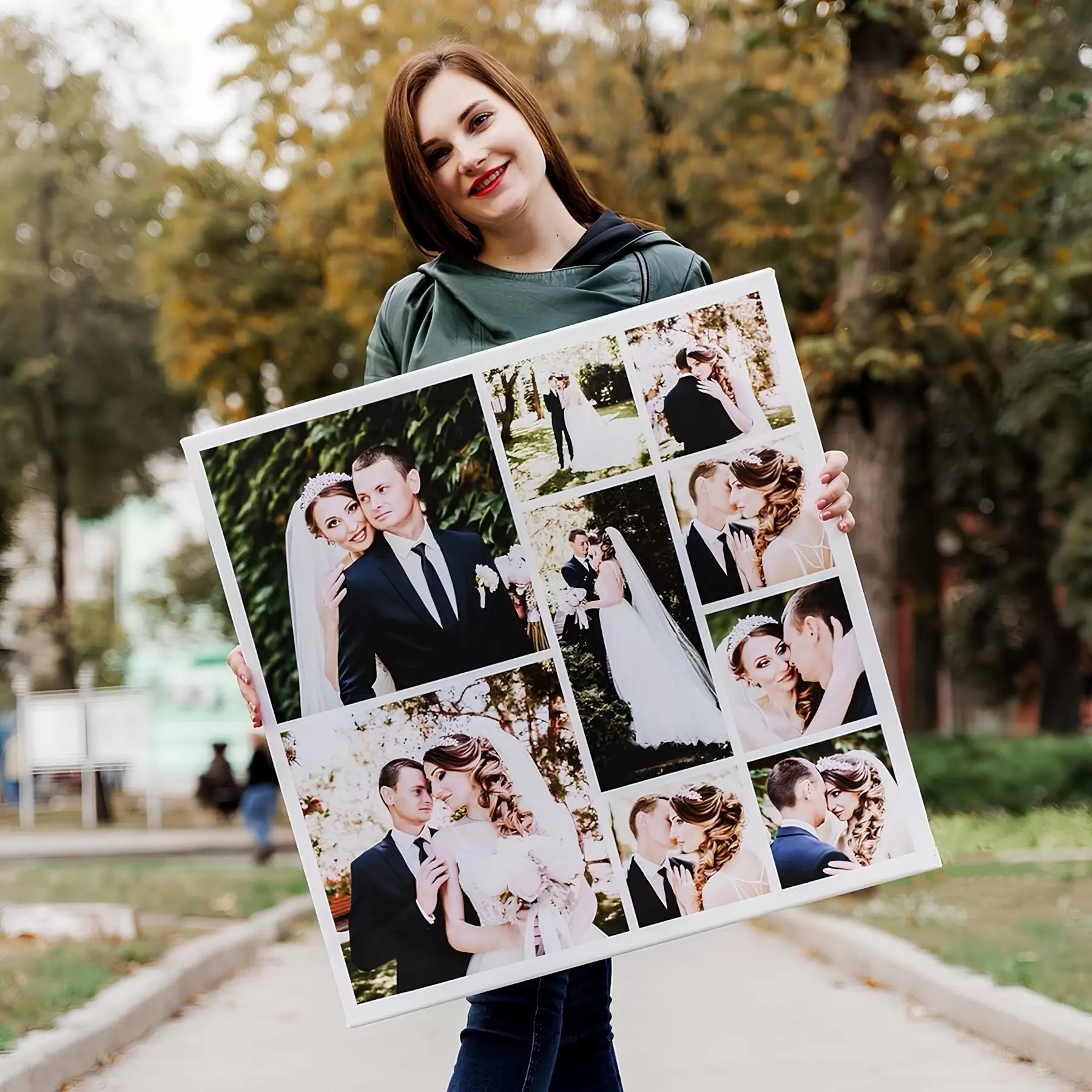Obraz Kúpiť fotokoláž na plátne s42676