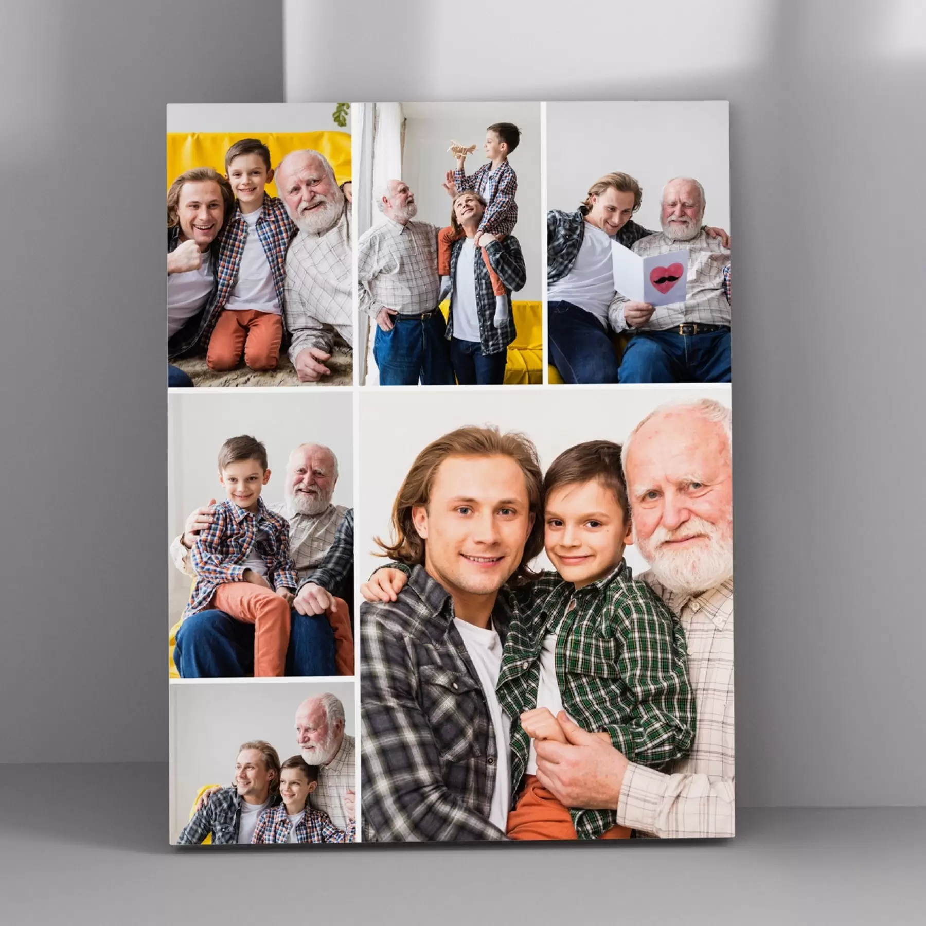 Obraz Fotokoláž na plátne ako darček k výročiu s42683