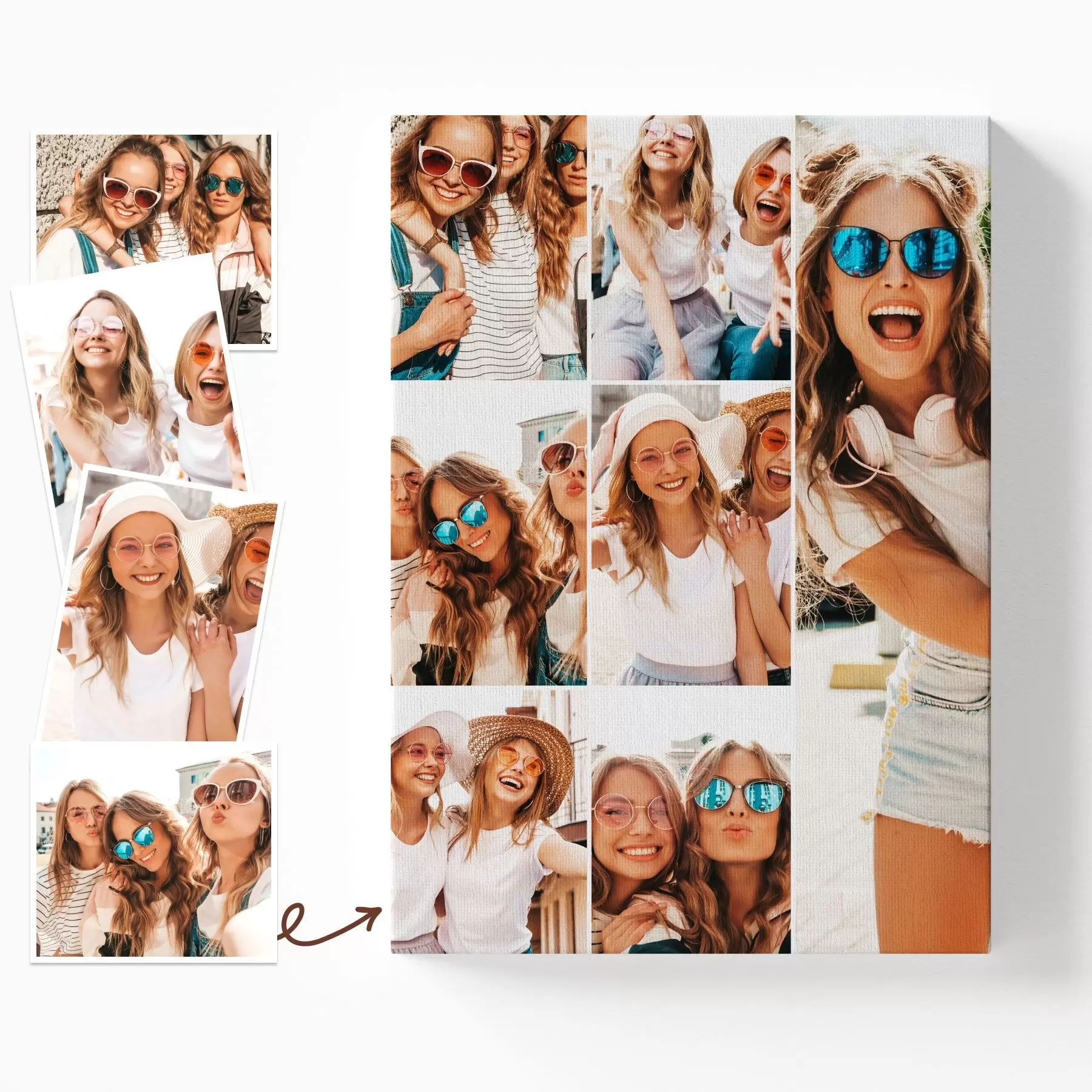 Obraz Kúpiť fotokoláž na plátne s42700