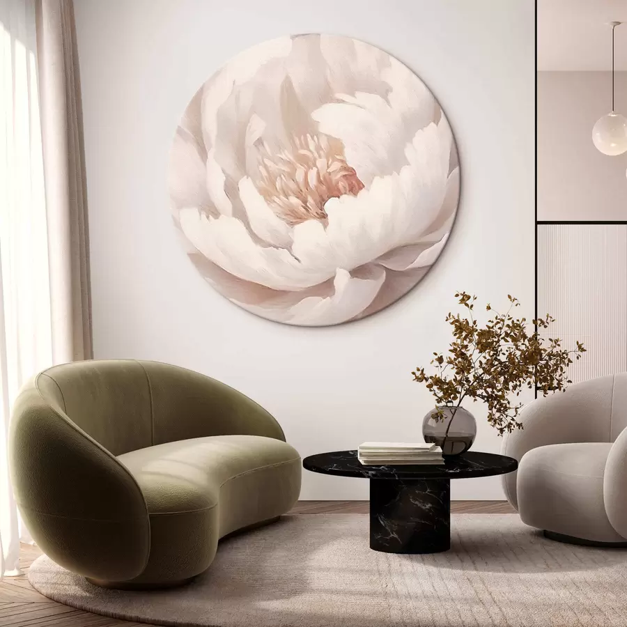 Obraz Veľká biela pivonka r42637