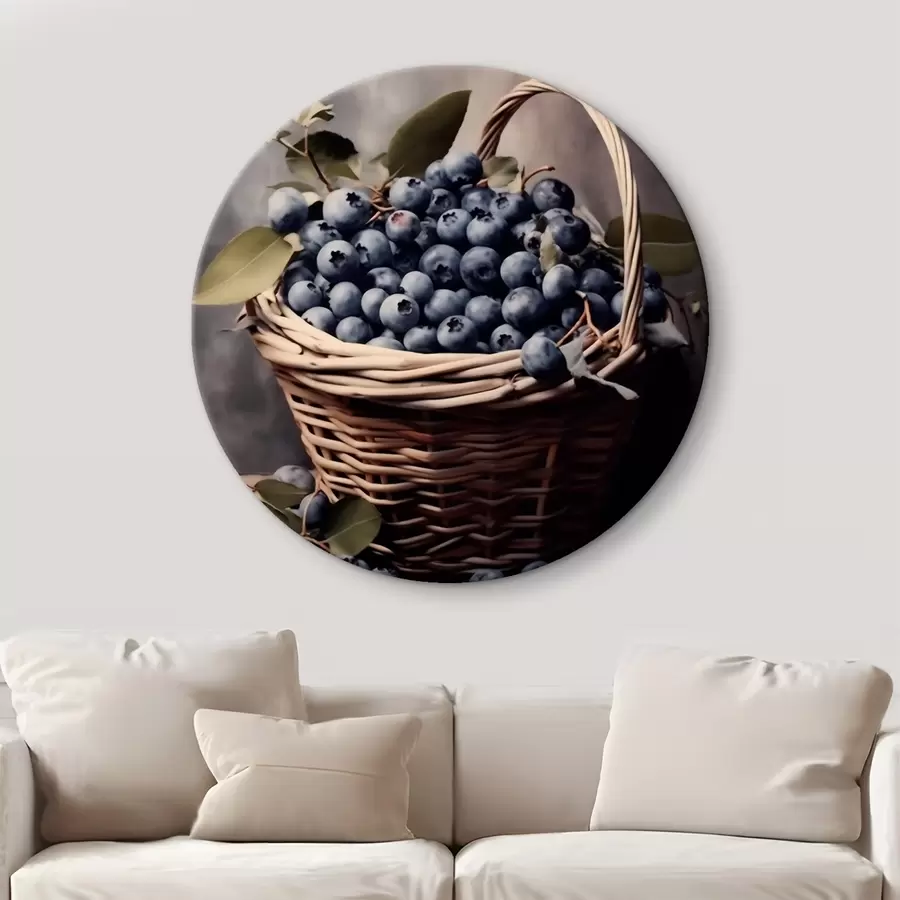 Obraz Košík s čučoriedkami r42645