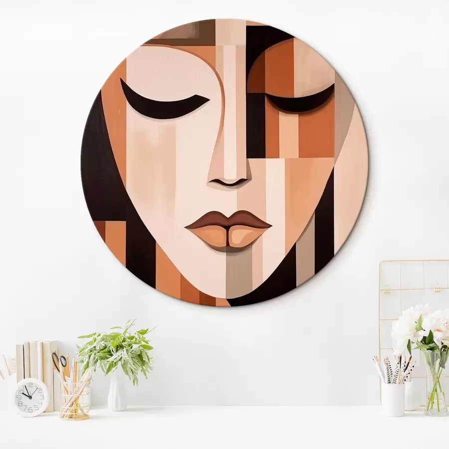 Obraz Geometrický portrét r42657