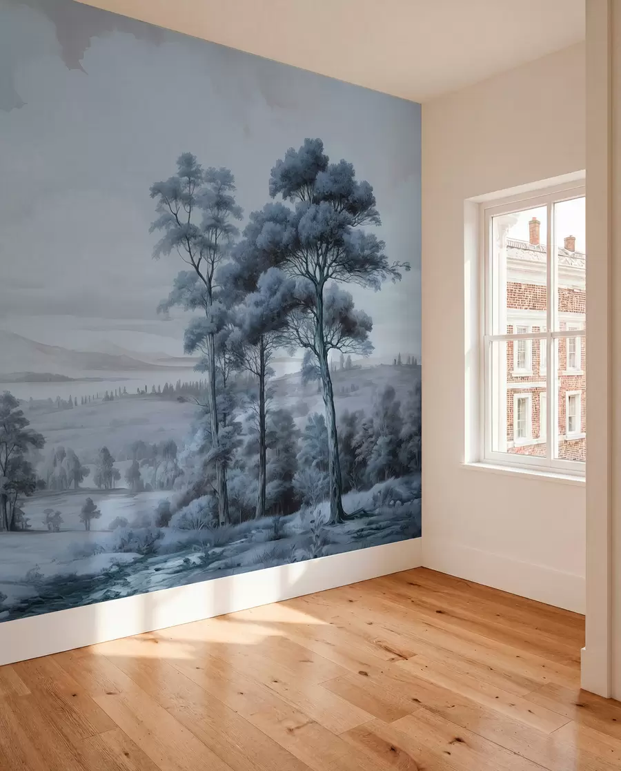 Fototapety Moderná akvarelová krajina w02978v1