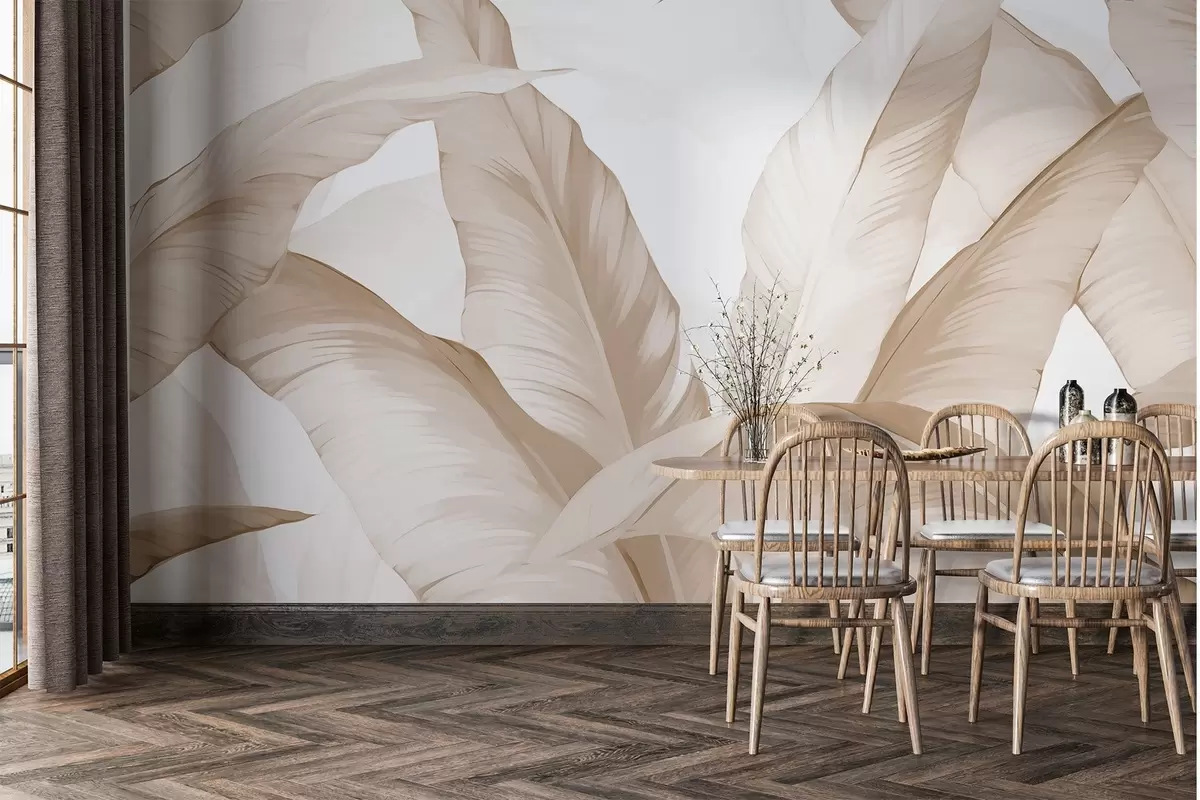 Fototapety Banánové listy w02999v2 - Uwalls.sk Fototapety Banánové listy w02999v2