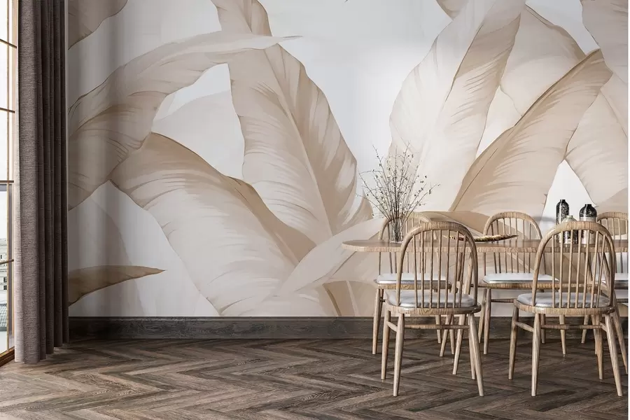 Fototapety Banánové listy w02999v2 - Uwalls.sk Fototapety Banánové listy w02999v2