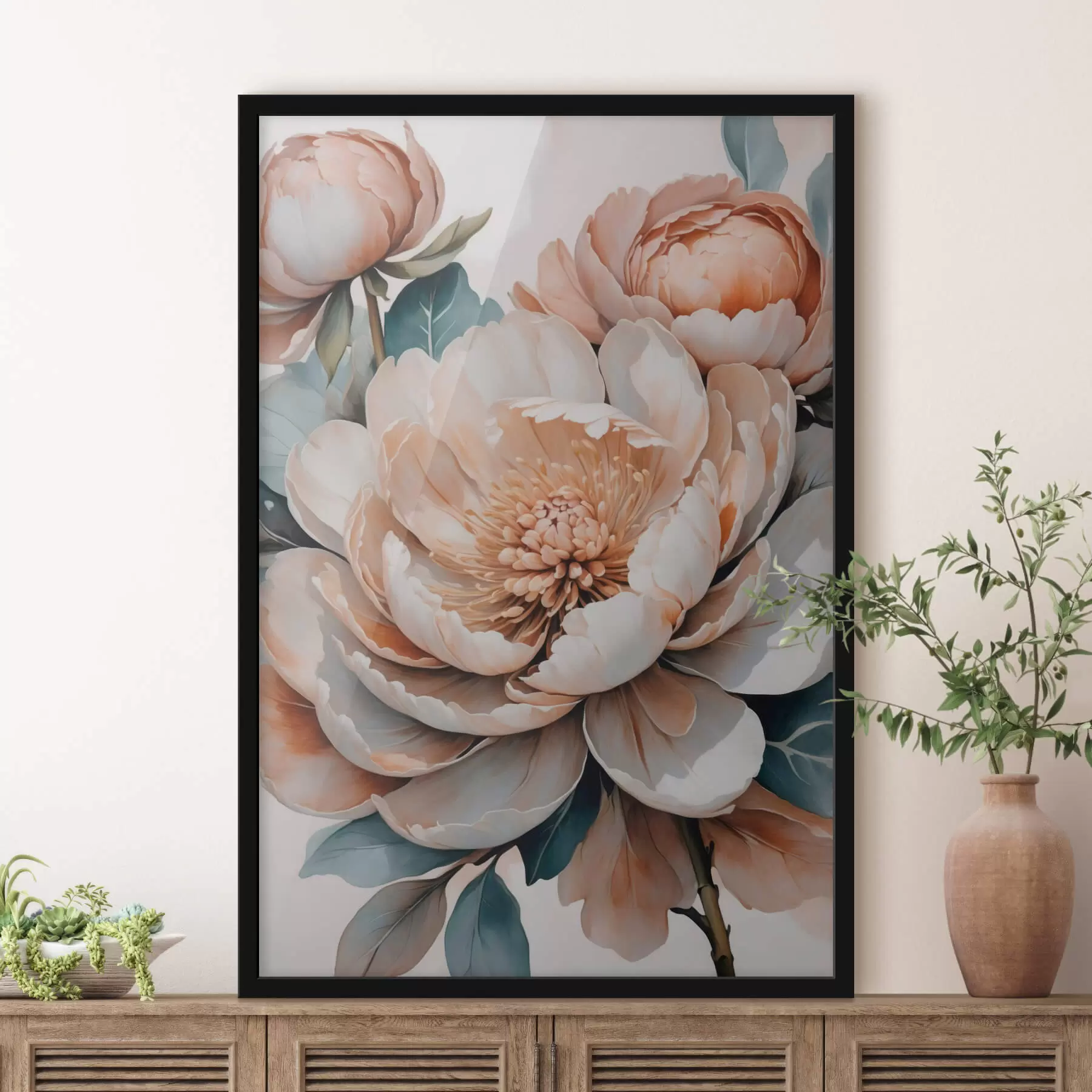 Fototapety Pivonky f42996