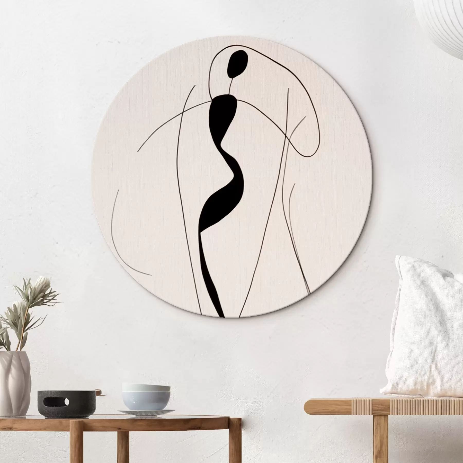 Obraz Minimalistická abstraktná silueta r43274