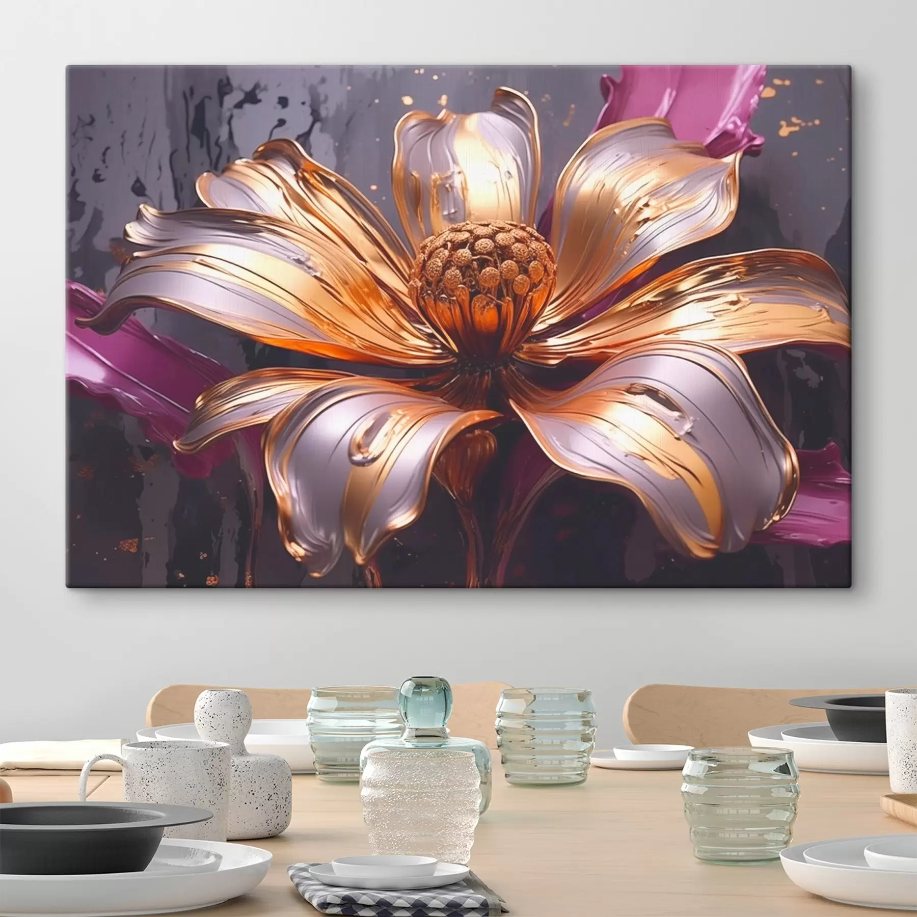 Obraz Veľký kvet s43425