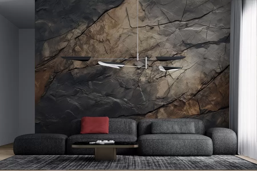 Fototapety Maľovaná stena akvarelom w03561