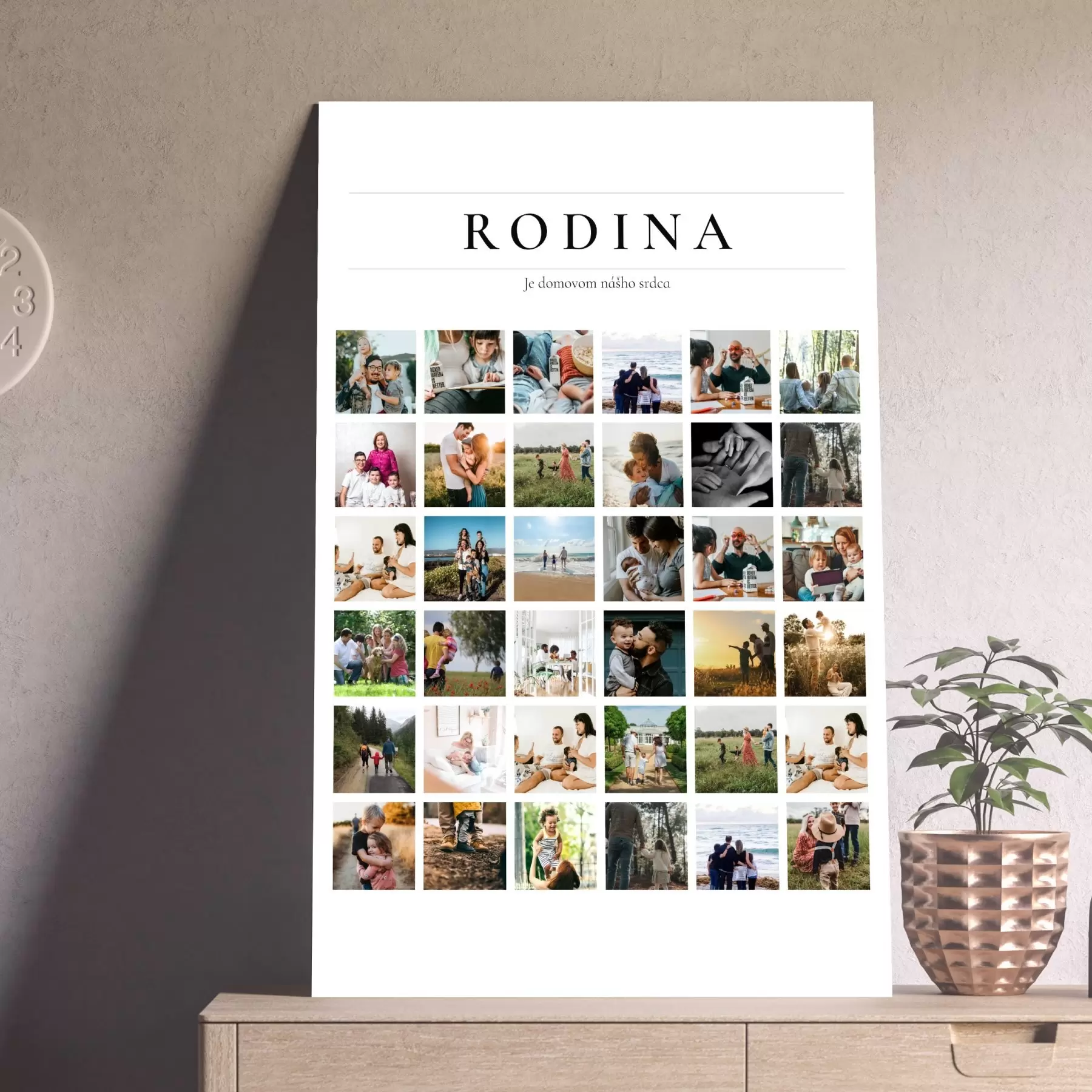 Obraz Kúpiť fotokoláž na plátne ako darček s43864