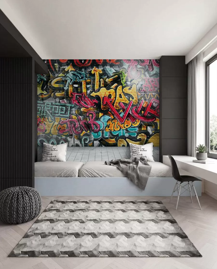 Fototapety Graffiti v plných farbách u56045