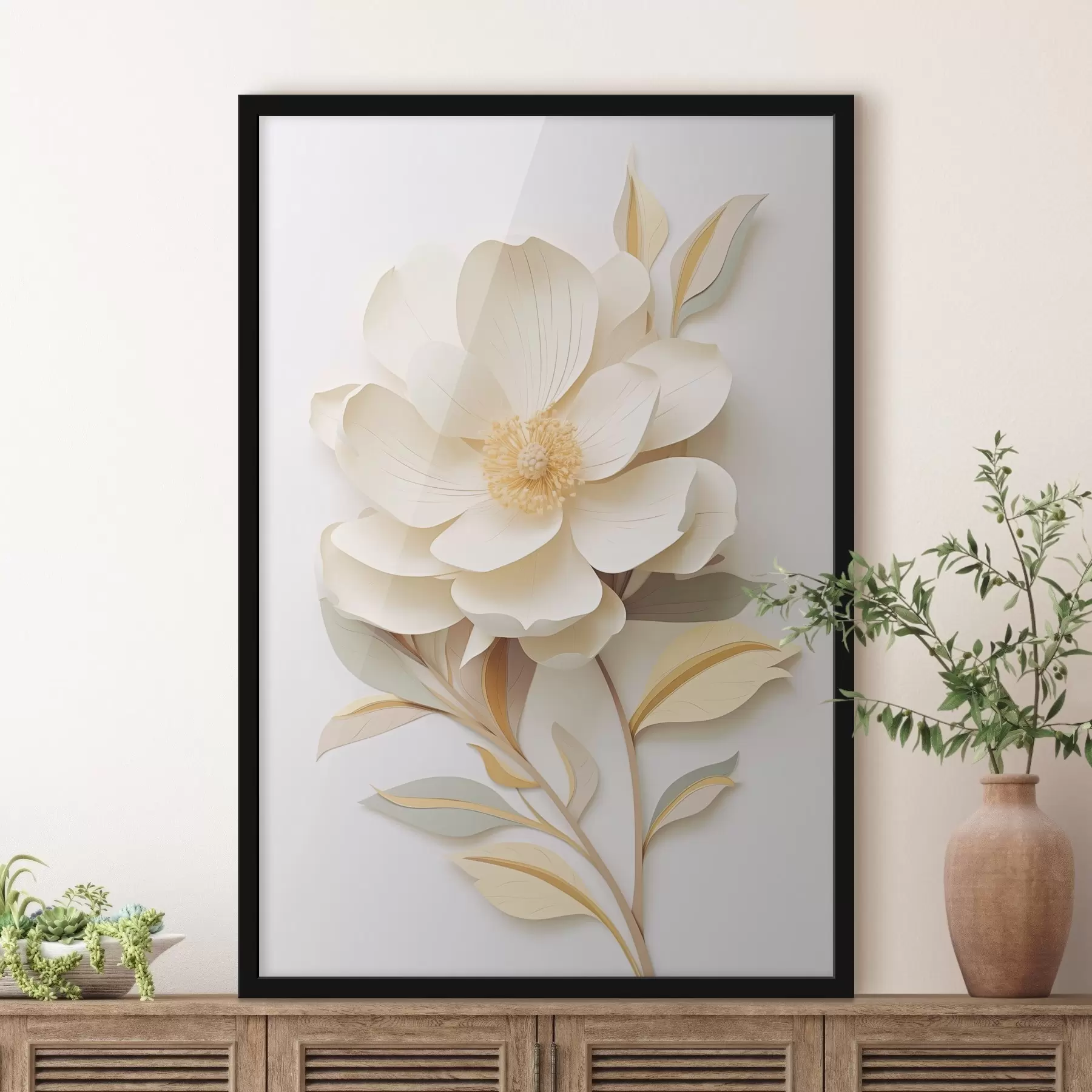 Fototapety Elegantný papier Bloom f43569