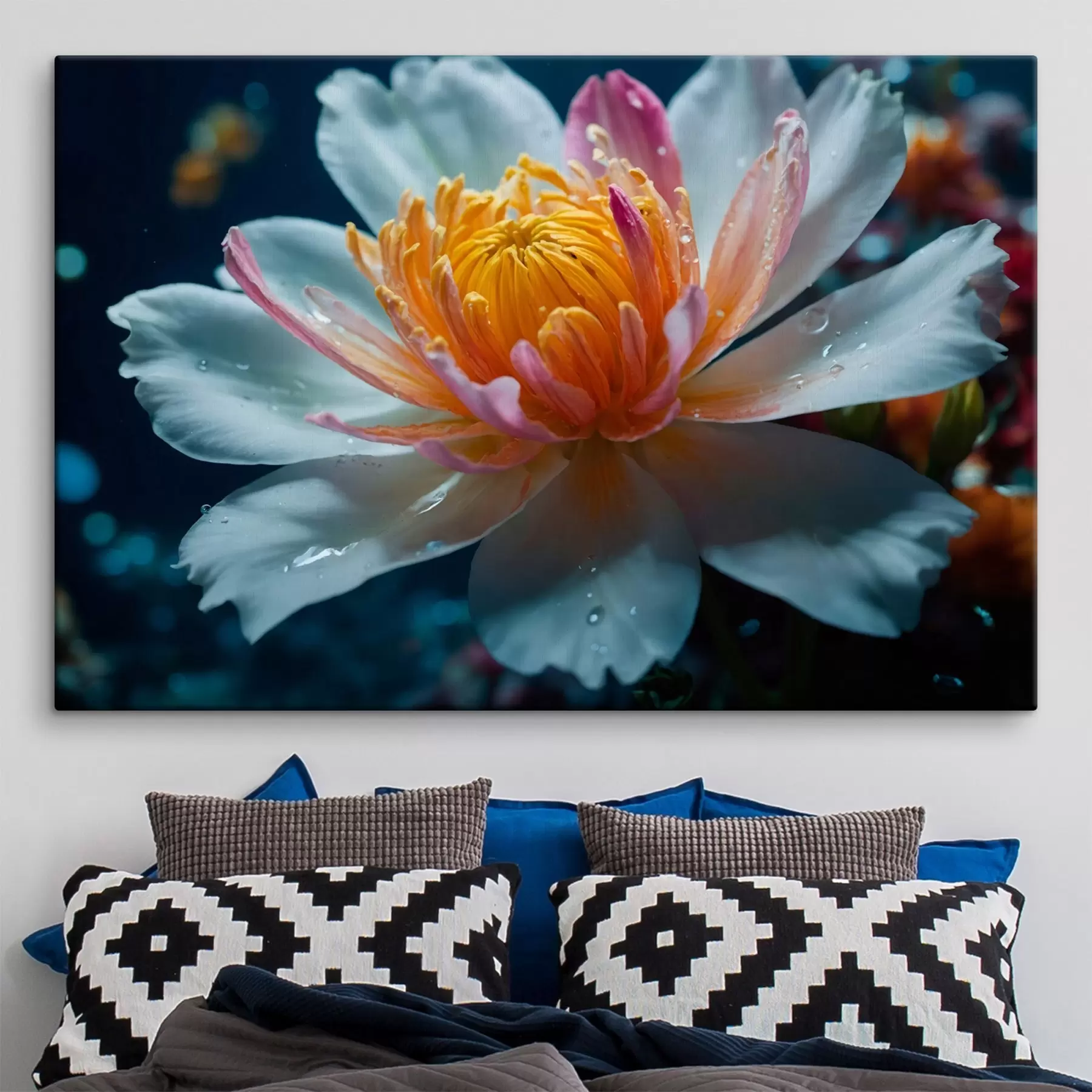 Obraz Hyperrealistický kvet s43871