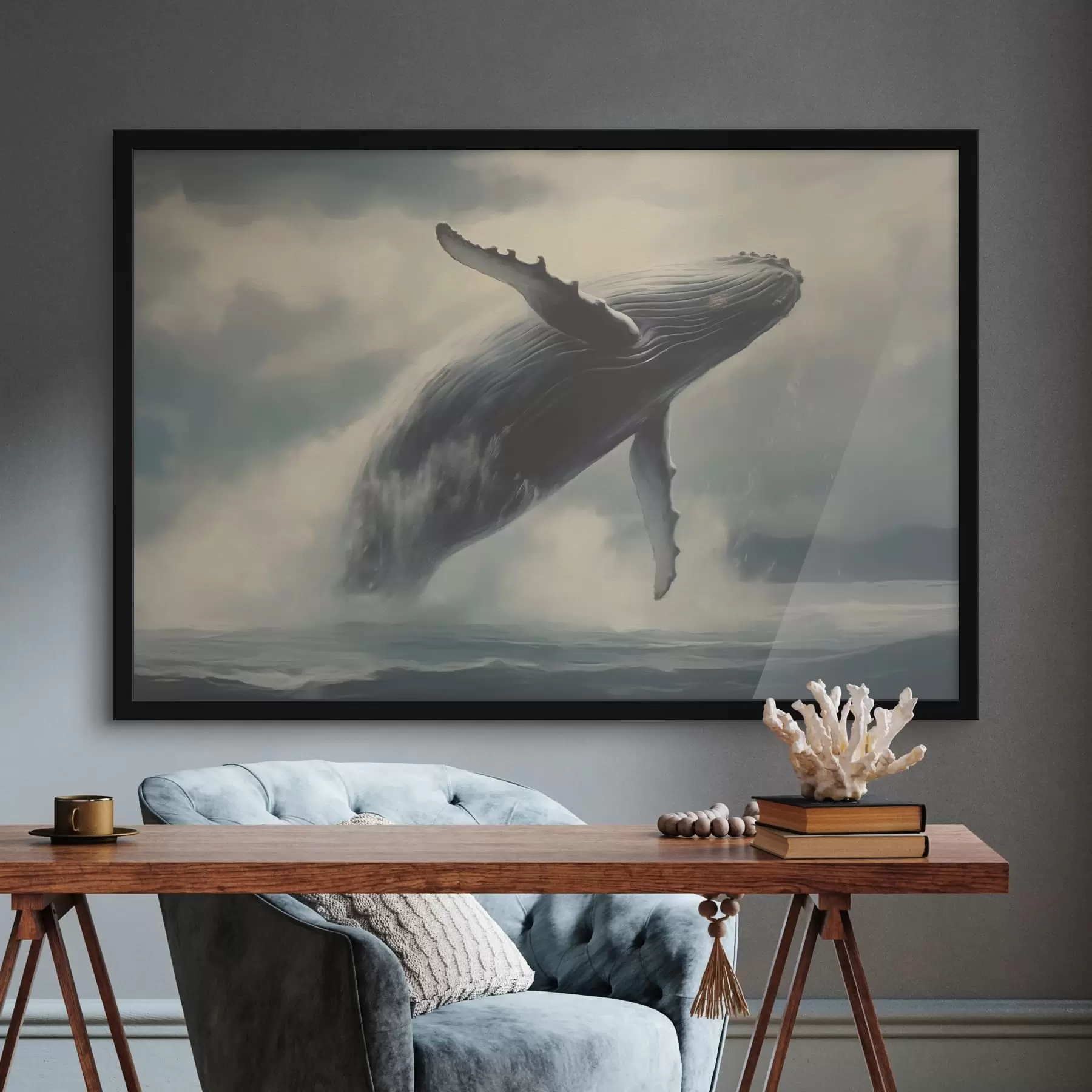 Fototapety Veľryba a oceán f43217