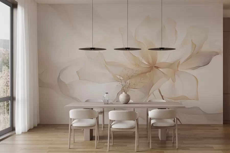 Fototapety Trendy kvetina v pastelových farbách w03605