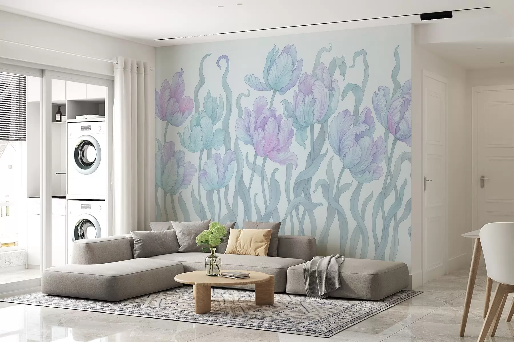 Fototapety Jemné a elegantné tulipány w03817v2