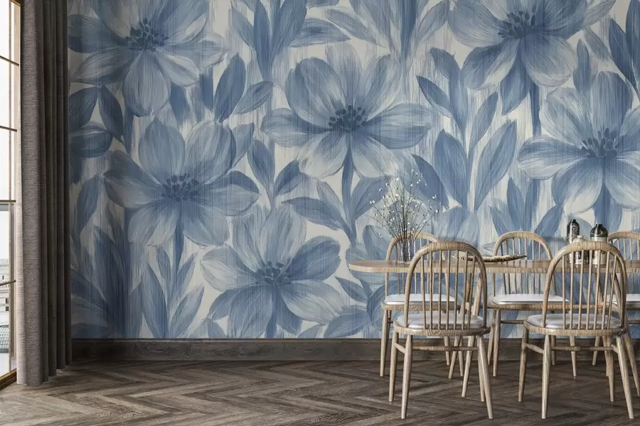 Fototapety Štýlové akvarelové kvety w03821