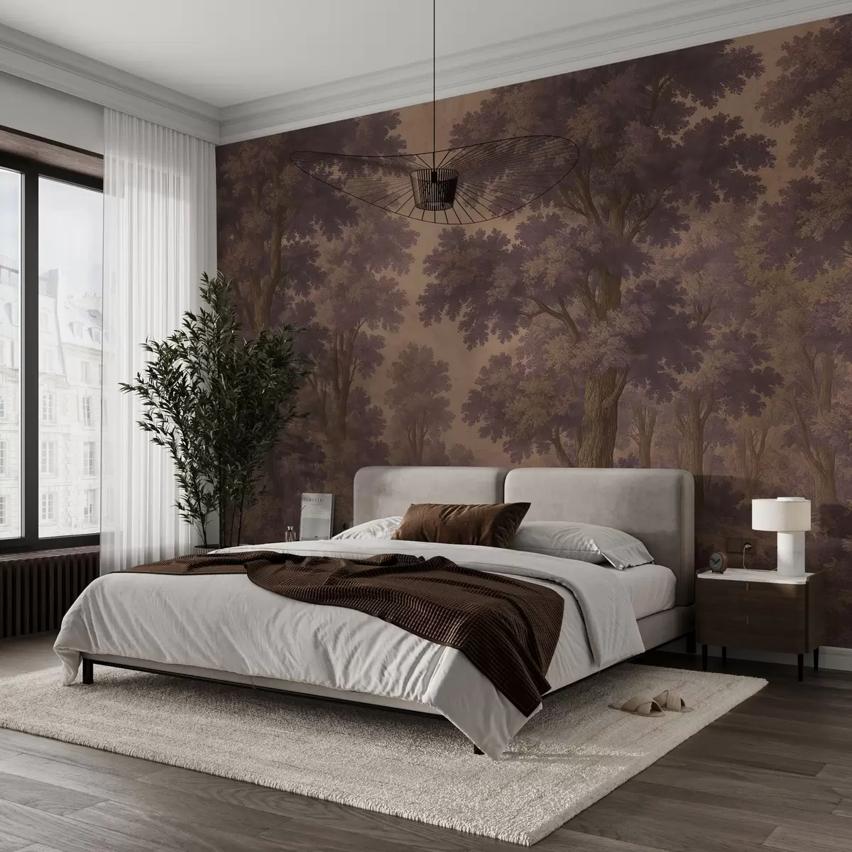 Fototapety Moderný obraz lesa v štýle grunge w03822v1 - Uwalls.sk Fototapety Moderný obraz lesa v štýle grunge w03822v1