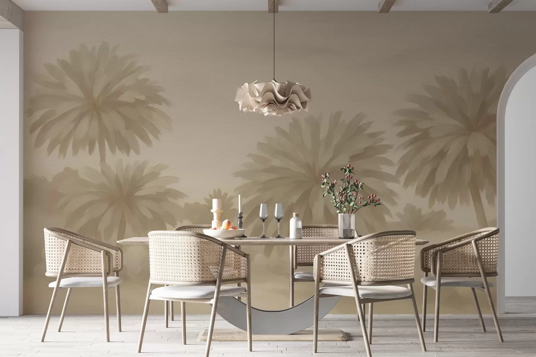 Fototapety Akvarelová krajina w03824v1