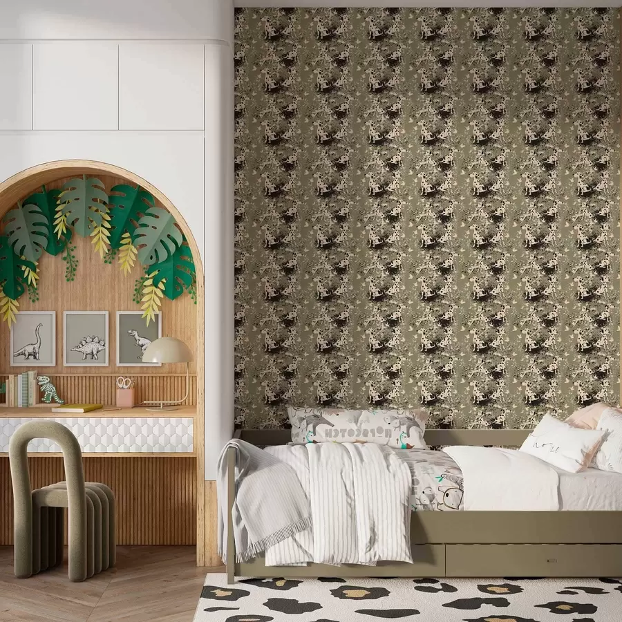 Fototapety Dalmatínci na olivovom pozadí a00122