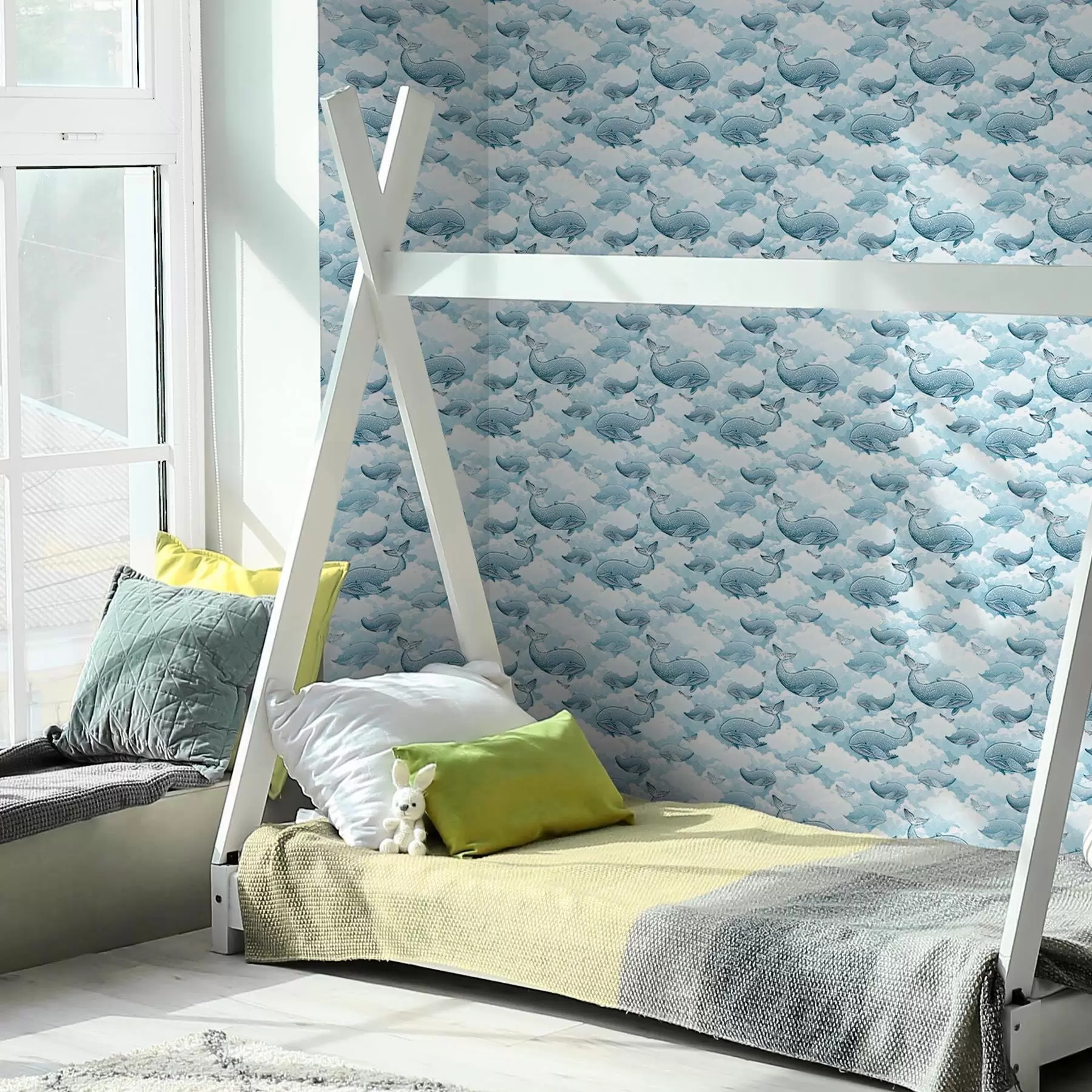 Fototapety Veľryby a oblaky a00123