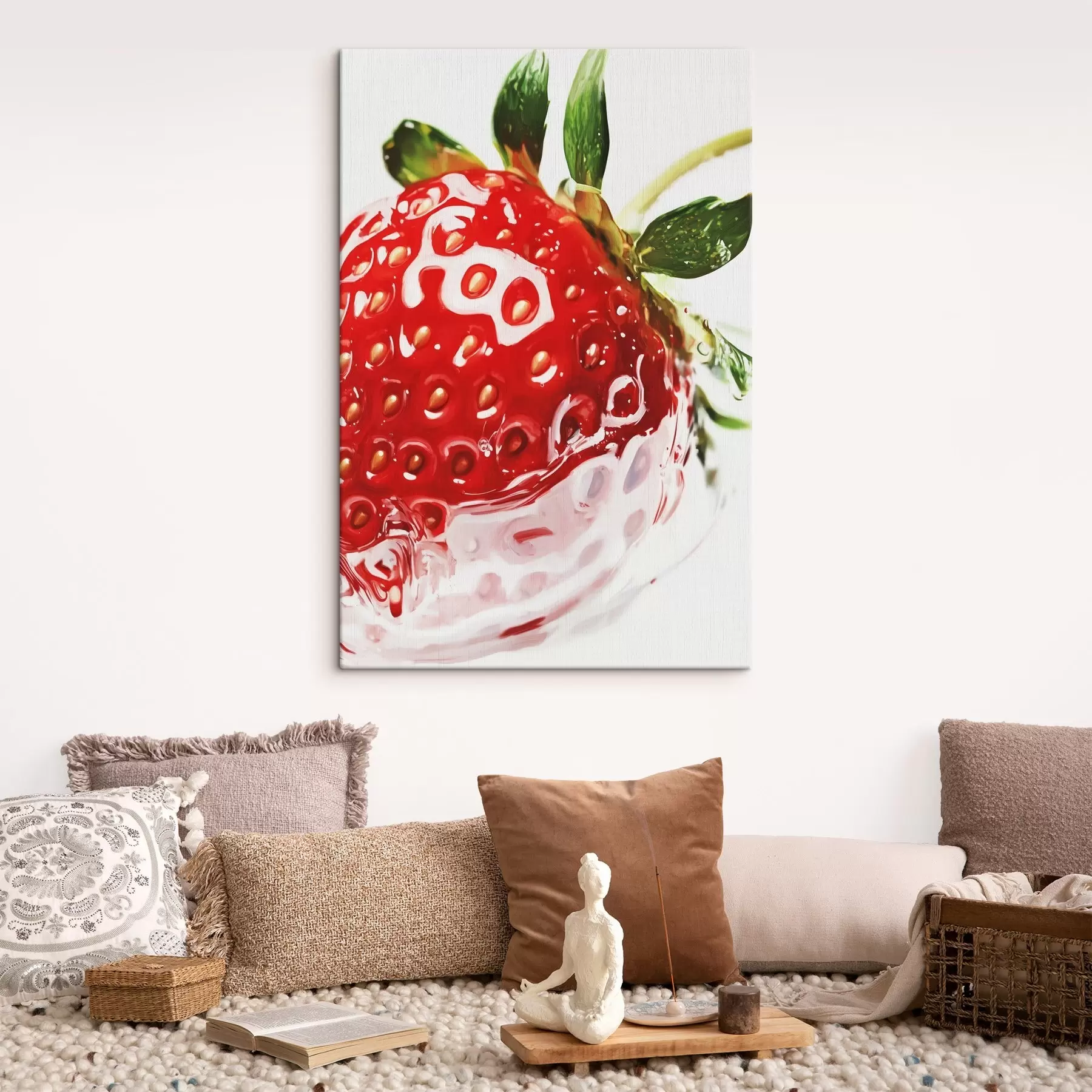 Fototapety Veľké jahody s44320