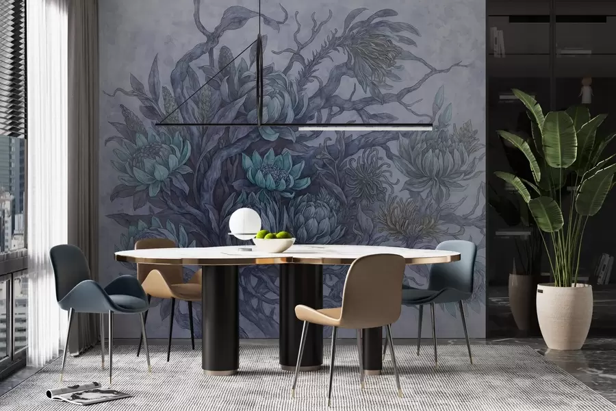 Fototapety Rozmarné kvety w03975v1