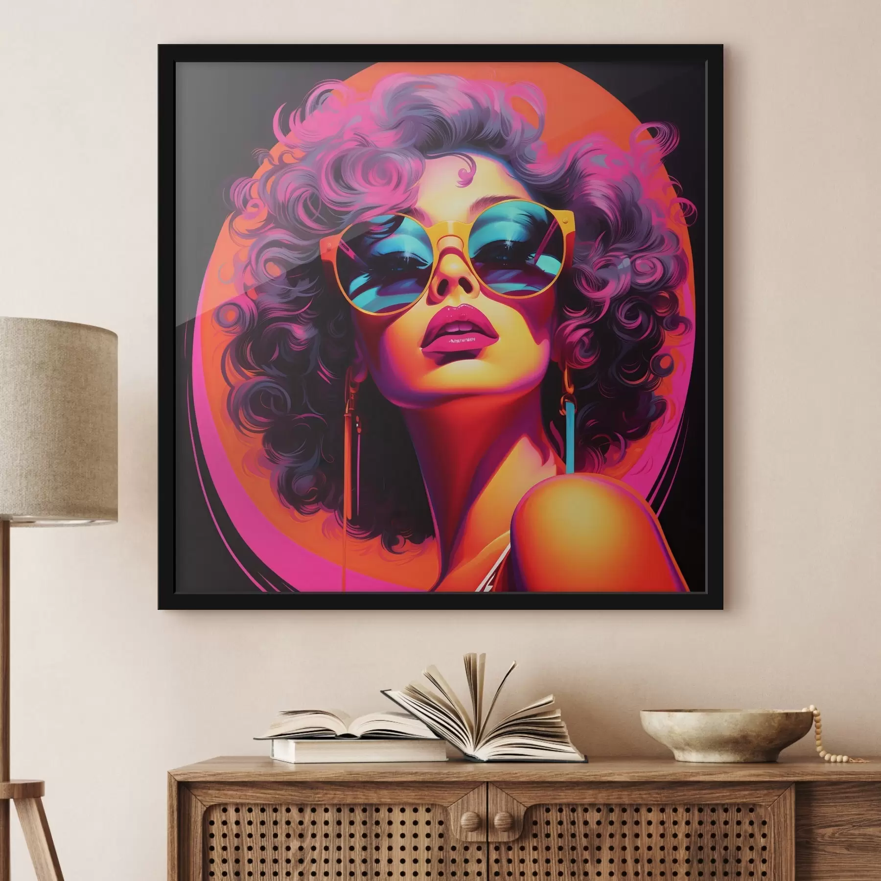 Fototapety Štýlová žena v slnečných okuliaroch f44335