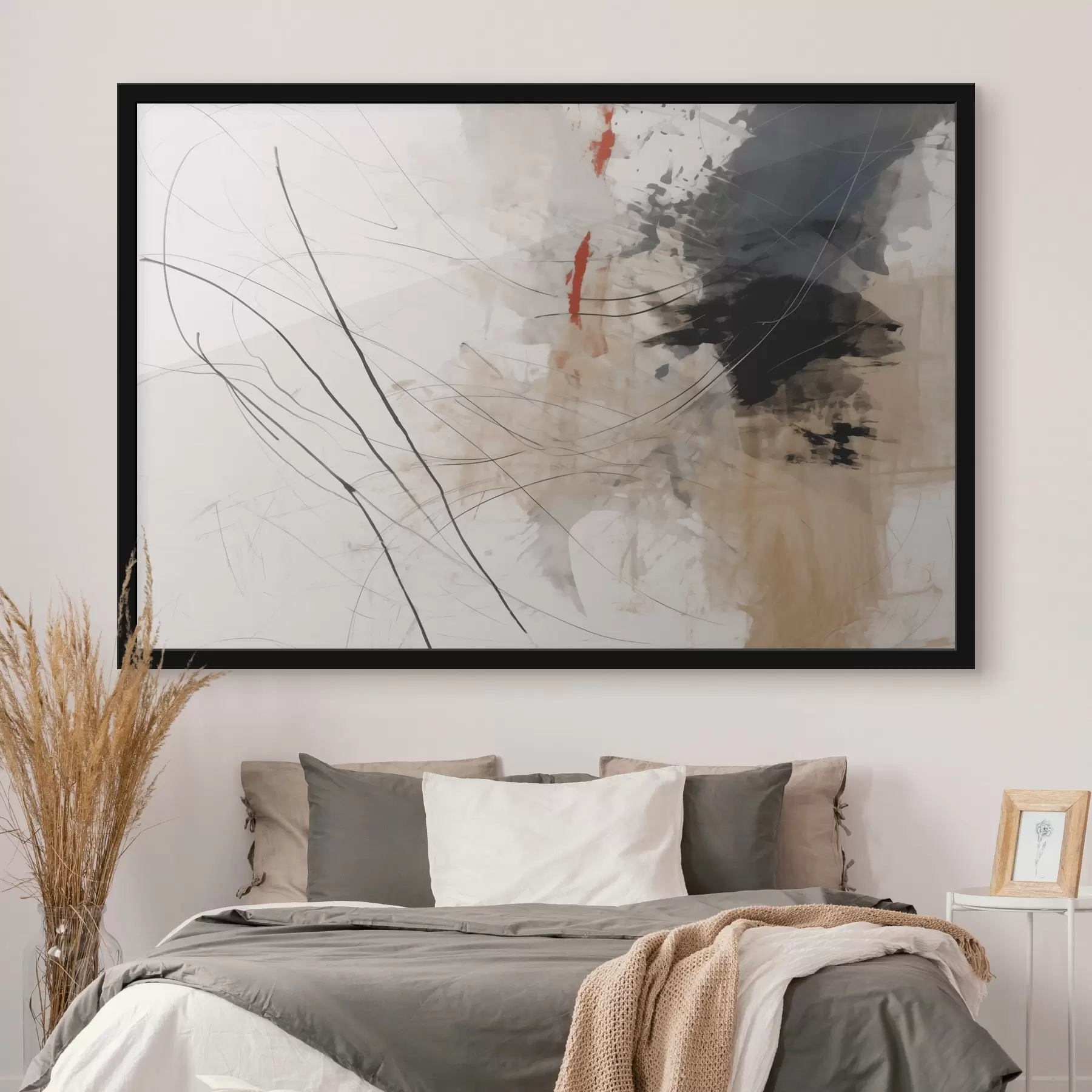 Fototapety Abstrakcia škvŕn, čiar f44418