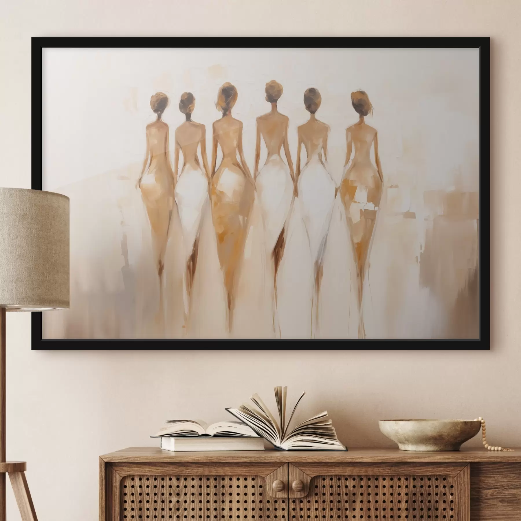 Fototapety Abstrakcia dievčat f44420