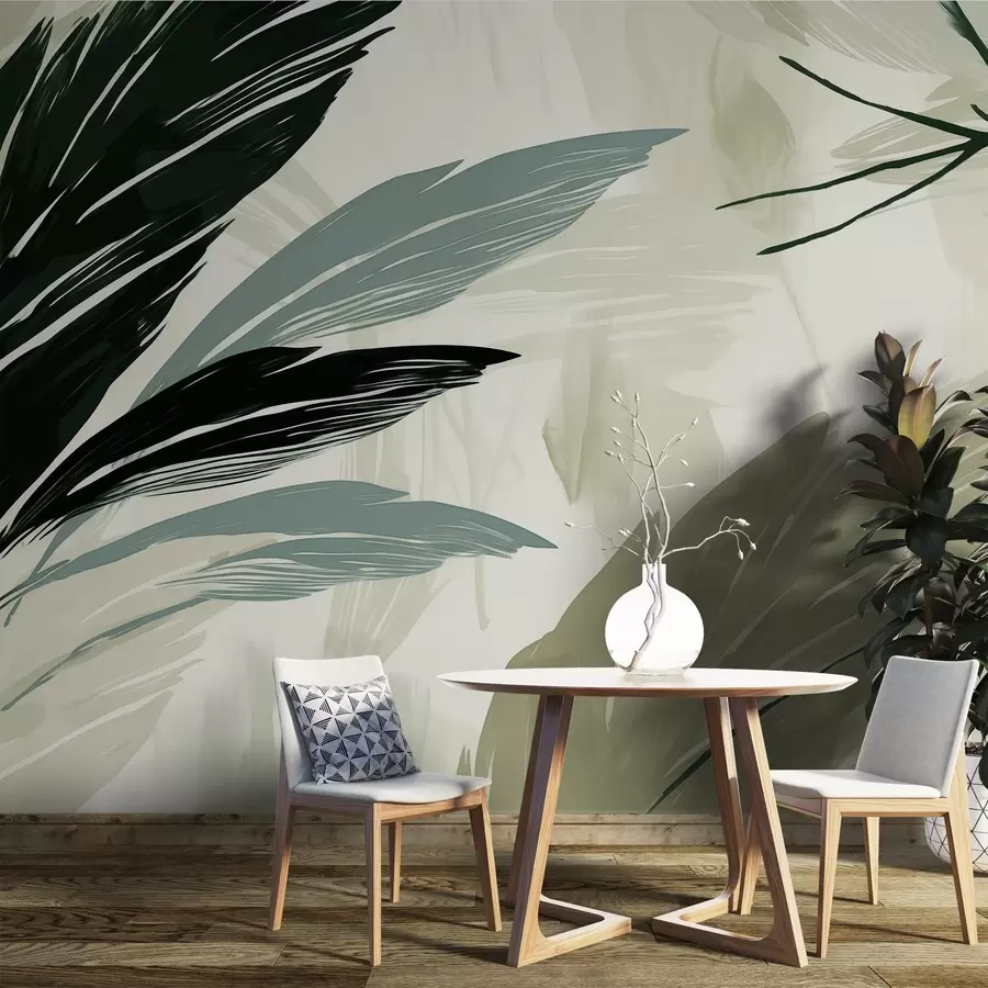 Fototapety Abstraktné pestrofarebné perie w04037v3