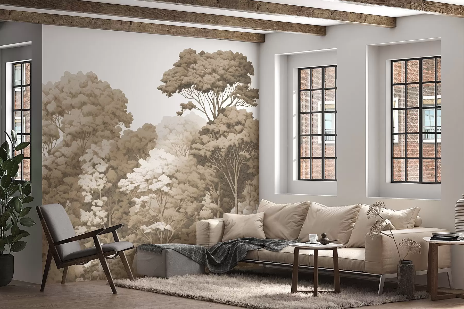 Fototapety Koruny lesov w04044v1