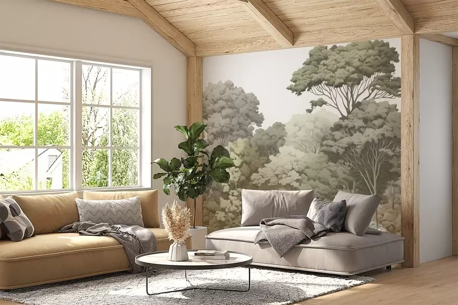 Fototapety Koruny lesov w04044v2